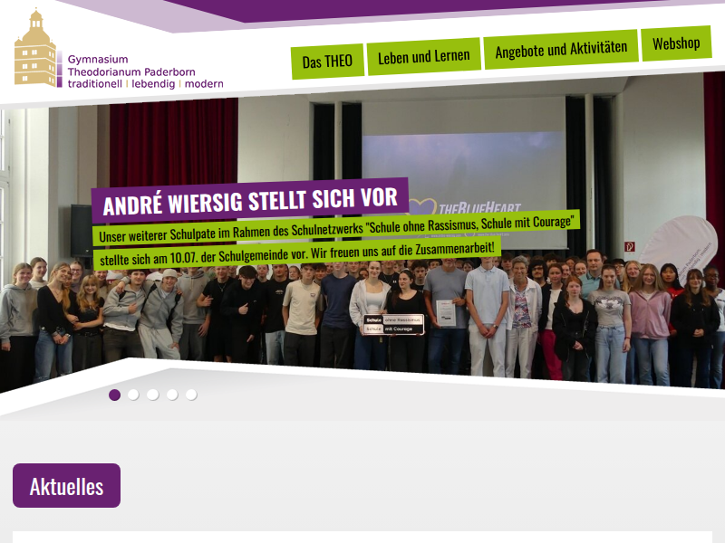 Titelverteidiger geschlagen, Bronze geholt und die beste Schule aus Paderborn - Sport - Unterricht - Die Fächer am THEO - Leben und Lernen - Gymnasium Theodorianum Paderborn