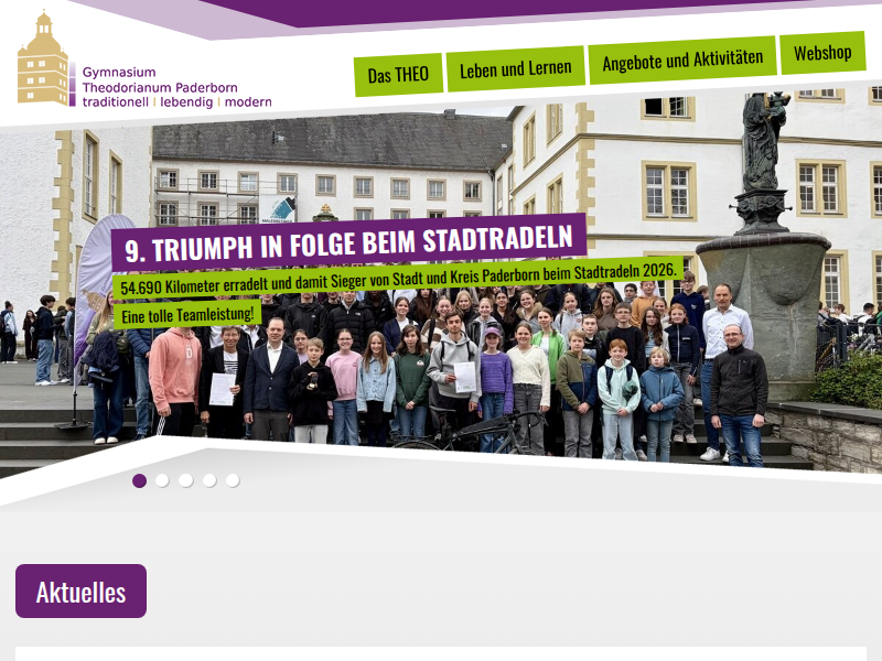 Theaterbesuch der Klassen 5a und 5b - Aktuelles - Das THEO - Gymnasium Theodorianum Paderborn