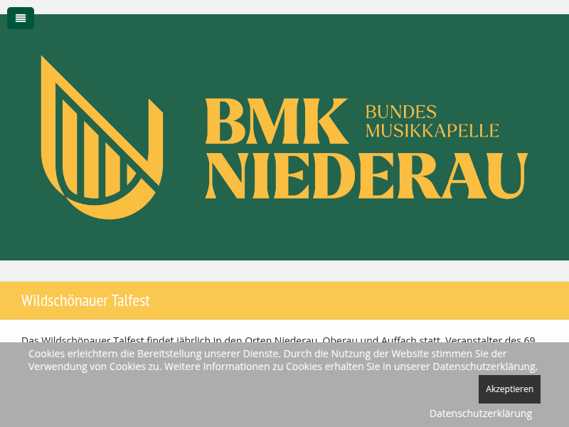 Musikkapelle Niederau - Einladung Frühjahrskonzert 2026