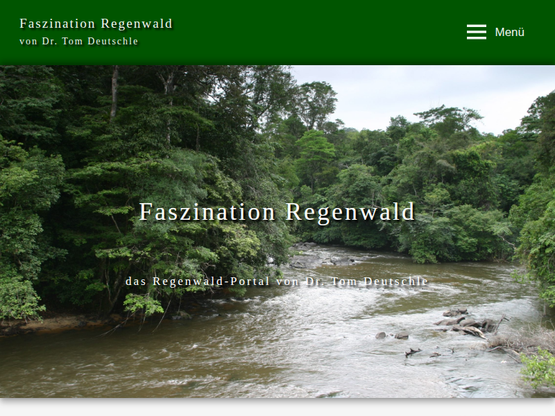 Geschichte der Regenwaldzerstörung - Faszination Regenwald