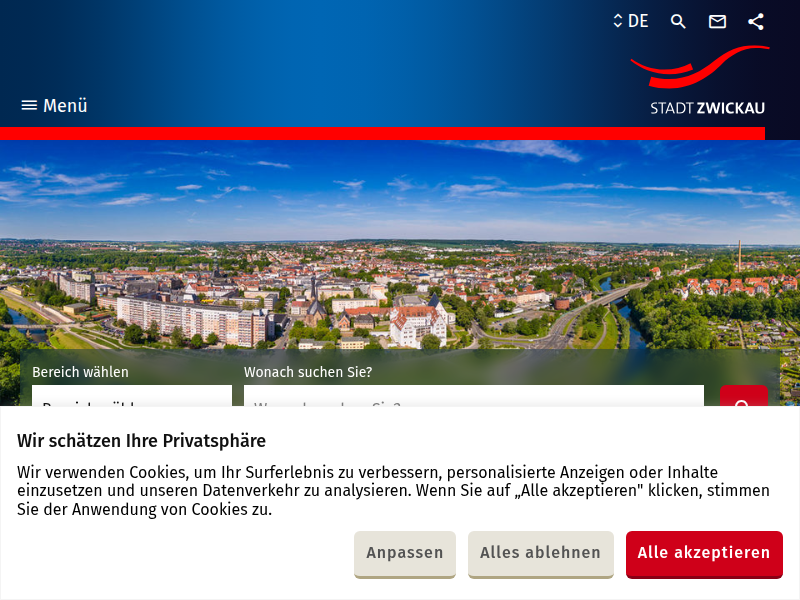 Sachspenden - Stadt Zwickau