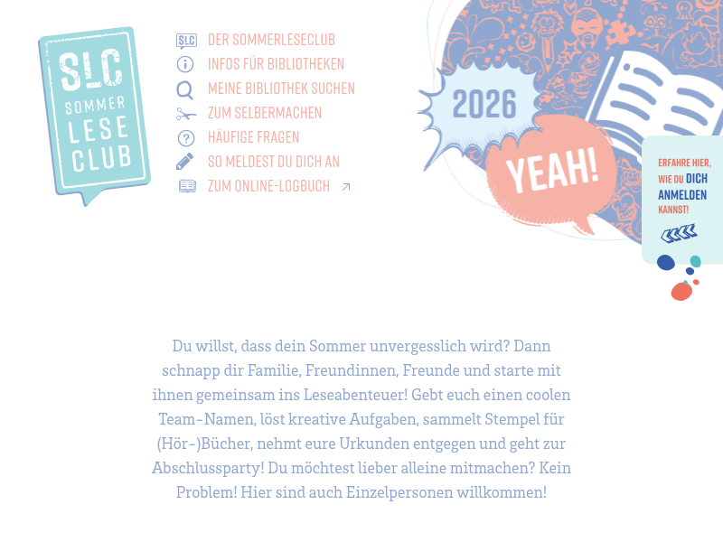 Sommerleseclub NRW: Infos zu deiner Bibliothek Flora Westfalica GmbH - Stadtbibliothek Rheda-Wiedenbrück - Sommerleseclub 2025 – Die Sommeraktion eurer Stadtbücherei
