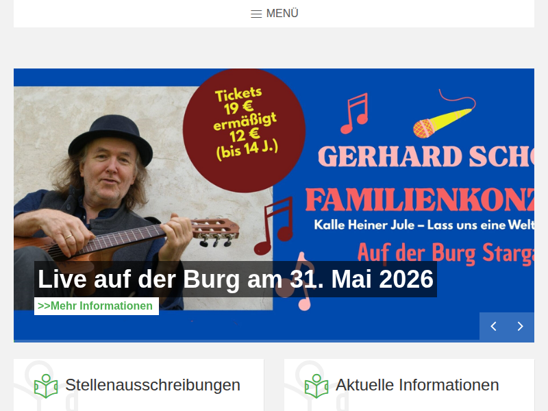 Wahlergebnis Burg Stargard | Burg Stargard