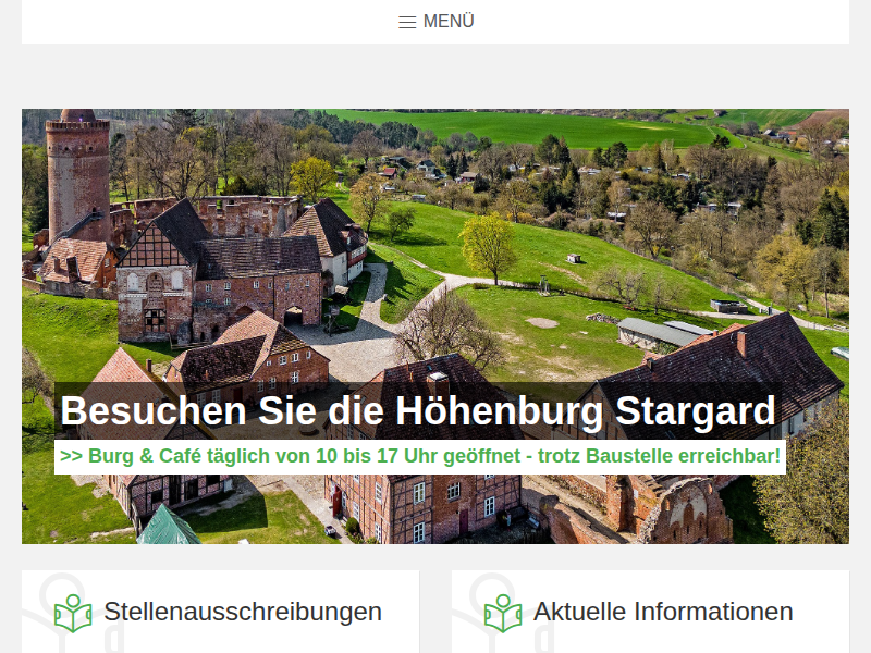 Gesetz zum Schutz der Bevölkerung bei einer epidemischen Lage von nationaler Tragweite | Burg Stargard