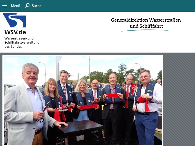 GDWS - Informationszentrum Schachtschleuse Minden