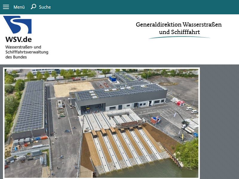 GDWS - Homepage - Eric Oehlmann zu Besuch beim WSA Oder-Havel
