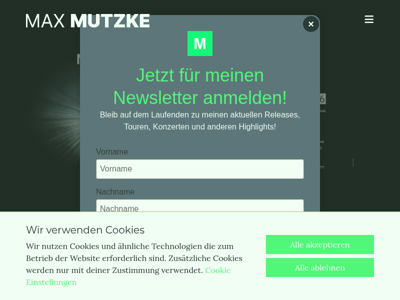 Max Mutzke – Offizielle Website