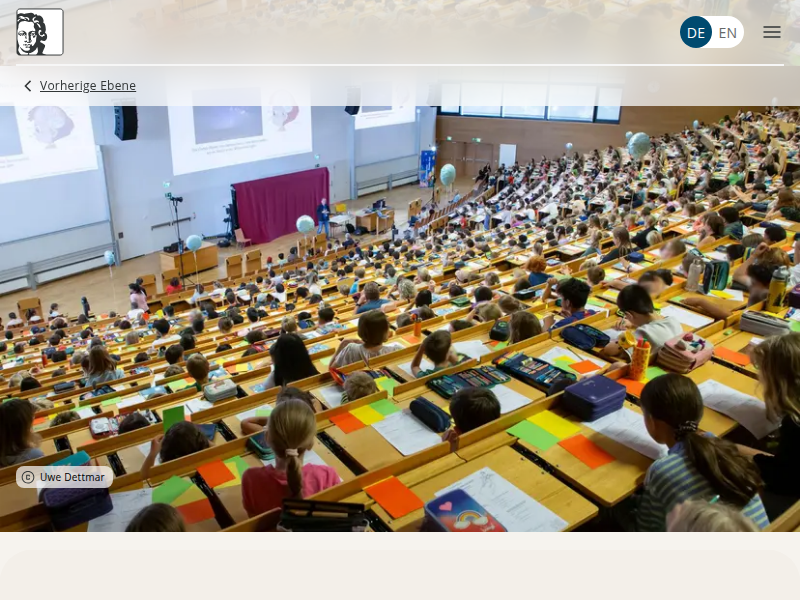 Goethe-Universität — Datenschutzerklärung der Kinder-Uni