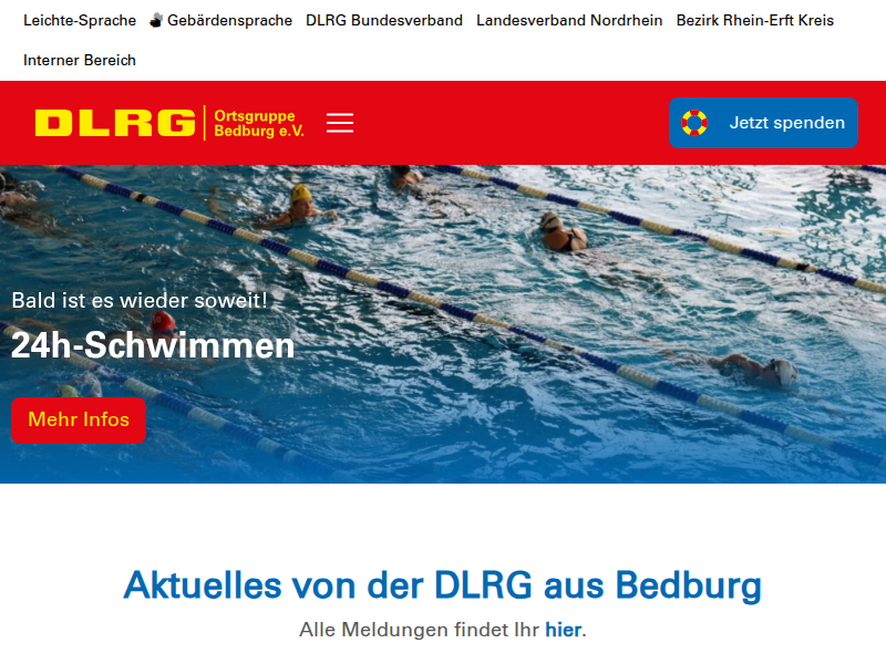 News | DLRG Ortsgruppe Bedburg e.V.