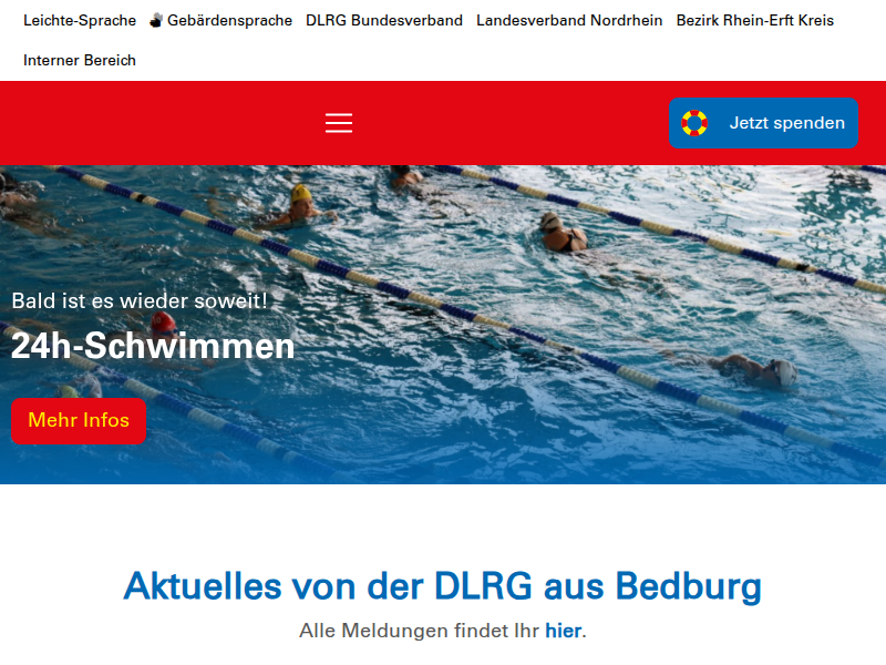 News | DLRG Ortsgruppe Bedburg e.V.