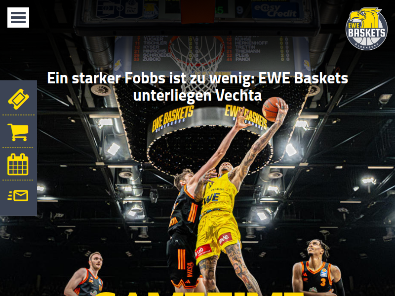 EWE Baskets Oldenburg - Gametime - Spielberichte - Vorbericht - ALBA BERLIN - EWE Baskets Oldenburg - Mission Ausgleich: EWE Baskets am Mittwoch in Berlin
