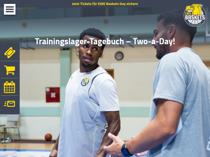EWE Baskets Oldenburg - News - Baskets Juniors: Mit Schwung in die JBBL-Playoffs