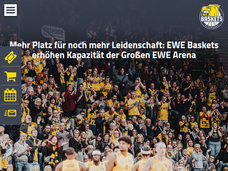 EWE Baskets Oldenburg - News - Baskets Juniors können Auswärtsschwäche nicht ablegen