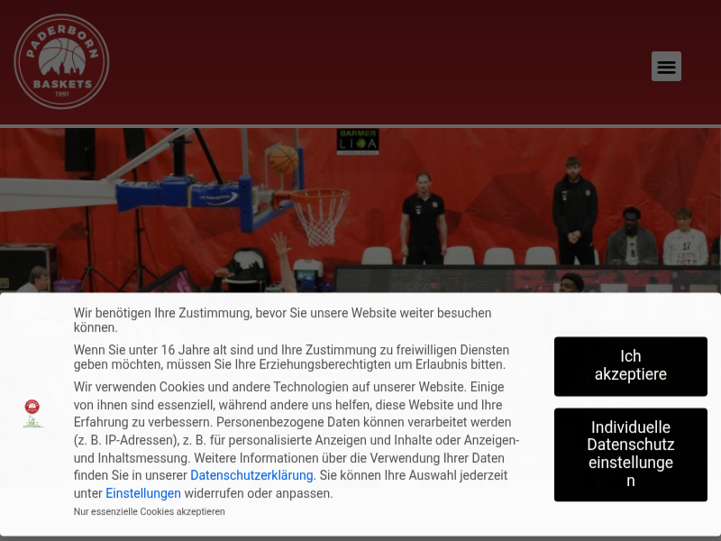 Organisatorische Hinweise zum Saisonstart - Paderborn Baskets