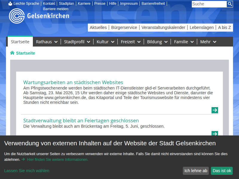 www.gelsenkirchen.de - Öffentliche Toiletten