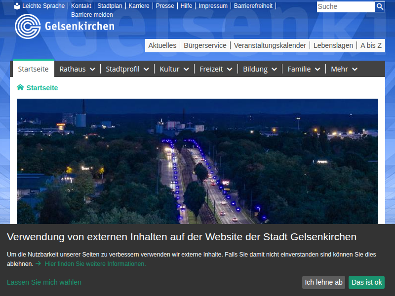www.gelsenkirchen.de - Prima Klima Horst