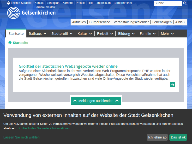 www.gelsenkirchen.de - Startseite
