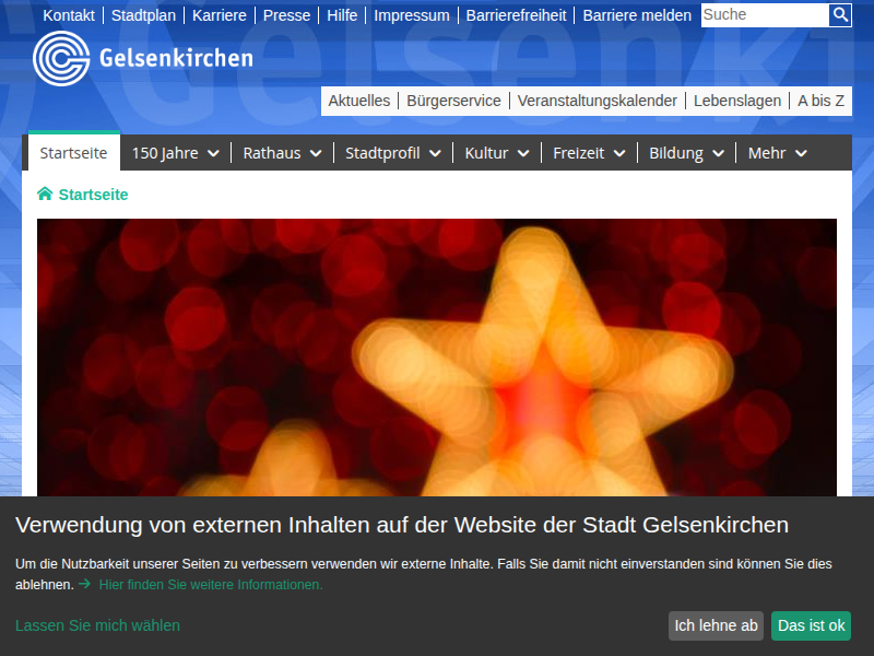 www.gelsenkirchen.de - Informationsangebote