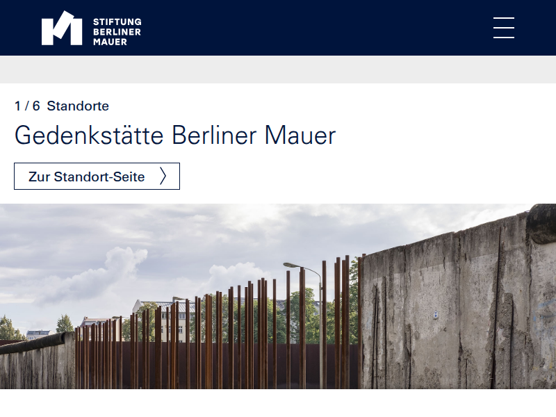 Zentrale Gedenkveranstaltung zum 35. Jahrestag des Mauerfalls | Stiftung Berliner Mauer