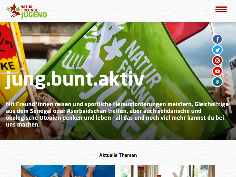 Naturfreundejugend Deutschlands » Termine