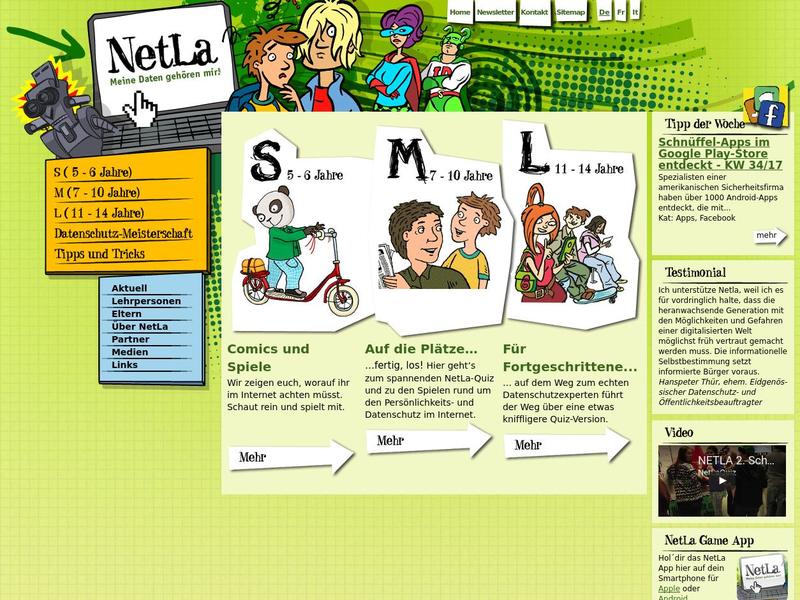 Screenshot von http://netla.ch/