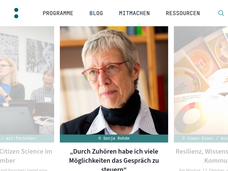 Bürgerwissenschaften für die UN-Nachhaltigkeitsziele: Eindrücke vom Forum Citizen Science 2022 | Wissenschaft im Dialog