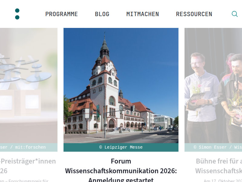 Ein allgemeines Grundvertrauen in Wissenschaft und Forschung | Wissenschaft im Dialog