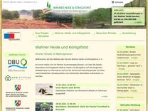 Pflegemaßnahmen zum Erhalt der offenen Heidelandschaft in der Wahner Heide