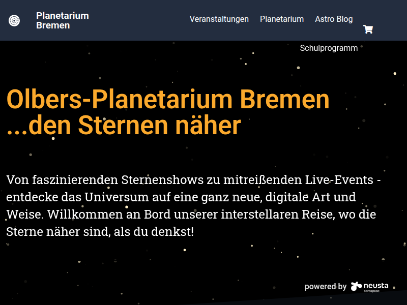 Impressum – Planetarium Bremen