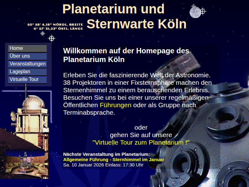 Unsere galaktische Heimat - eine Reise durch das Sonnensystem und die Milchstraße --- Mittwoch 27 September 2023