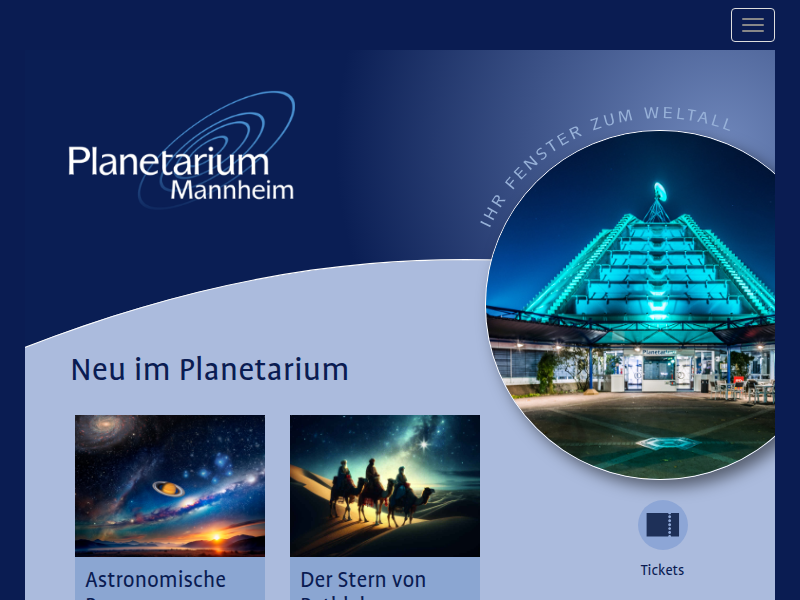 Heinz-Haber-Vorlesung ǀ Planetarium Mannheim