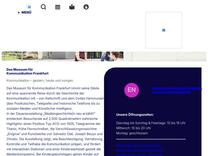 Amateurfunkstation auf dem Museumsdach – Museum für Kommunikation Frankfurt