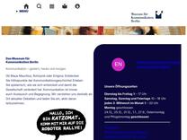 Lange Nacht der Museen: +++Eil: Liebe verbindet+++ – Museum für Kommunikation Berlin