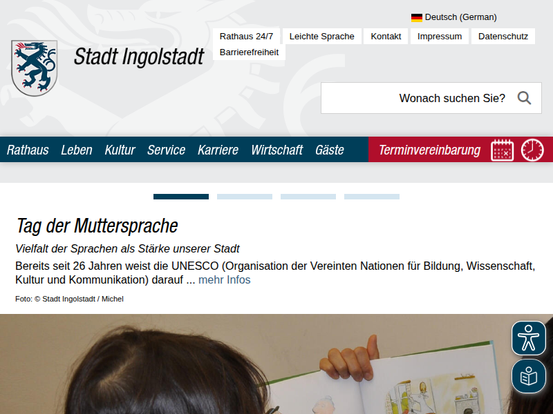 Versteigerung; Anzeige