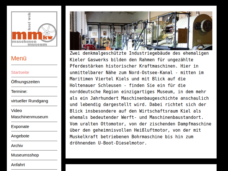 Sponsoren / Förderer - Maschinenmuseum Kiel-Wik