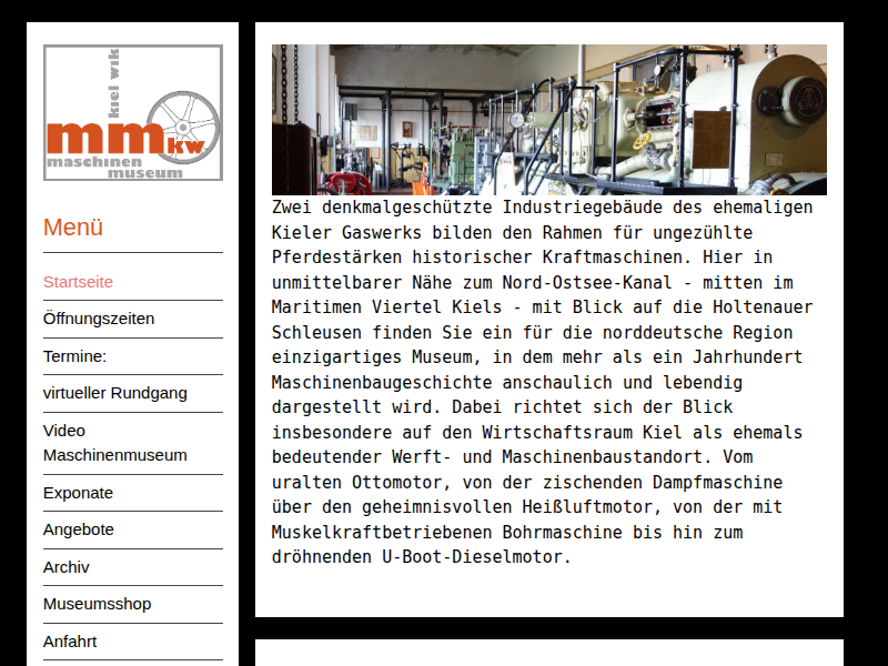 Sponsoren / Förderer - Maschinenmuseum Kiel-Wik