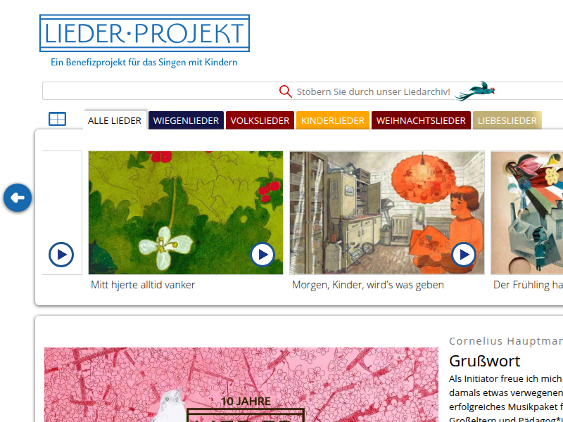 Es flog ein kleins Waldvöglein