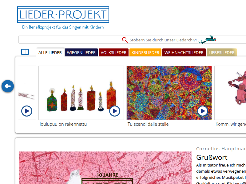 »Michelle Terri Almgill« im Liederprojekt