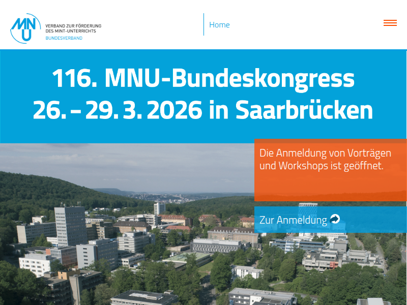 MNU - Verband zur Förderung des MINT-Unterrichts – Ein Rundweg zur Mathematik durch Jena