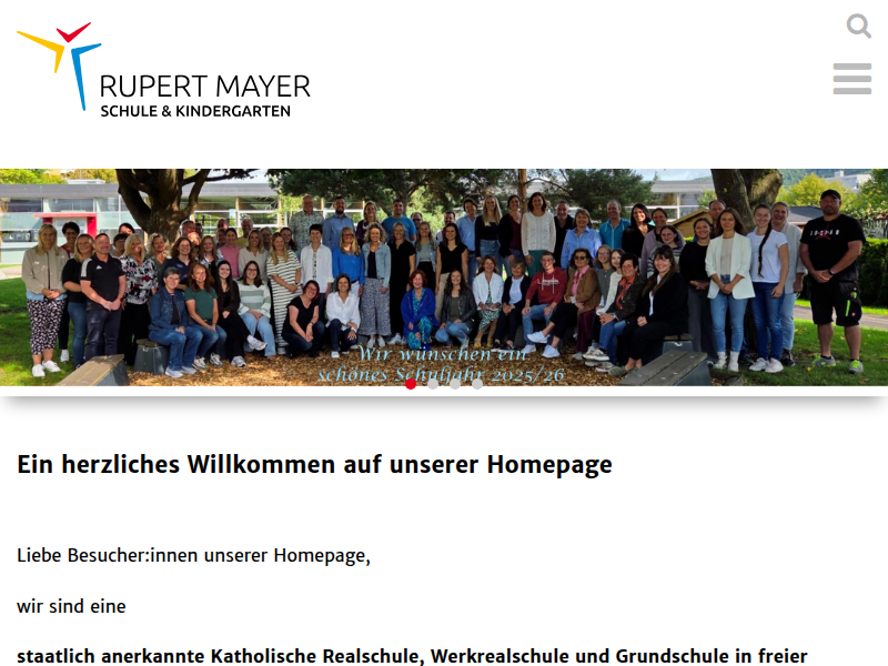 "Schule gegen den Hunger"