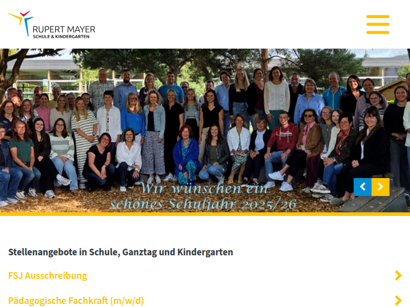 "Schule gegen den Hunger"