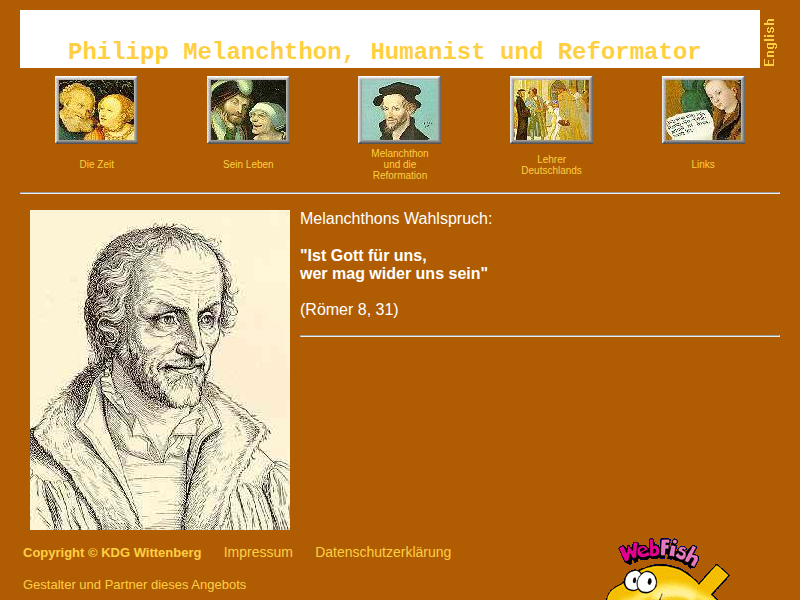 Philipp Melanchthon, Die Zeit