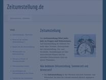 Zeitumstellung – Historische Sommerzeit in Deutschland