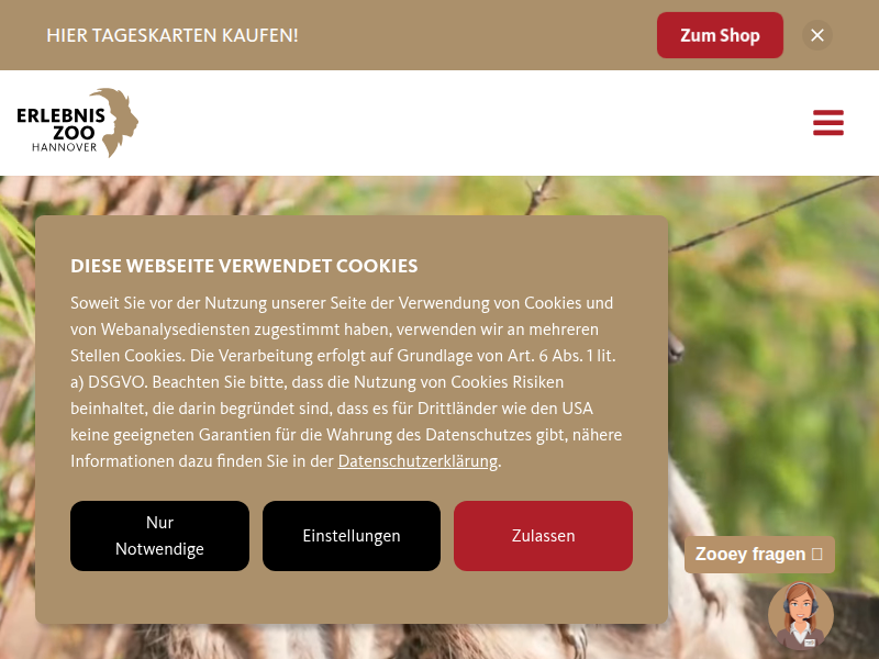 Sitzplatzpatenschaft im ARTrium | Erlebnis-Zoo Hannover