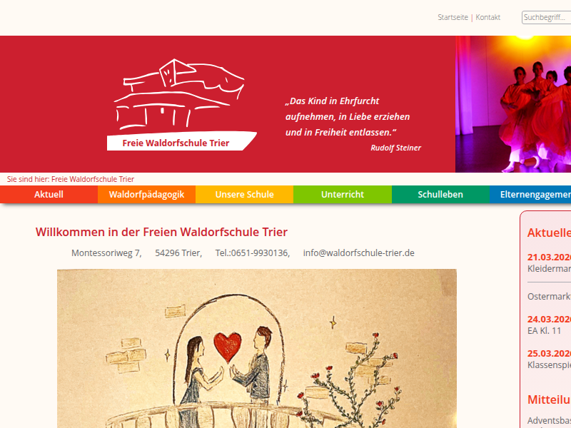 Eurtyhmietheater Orval | Freie Waldorfschule Trier