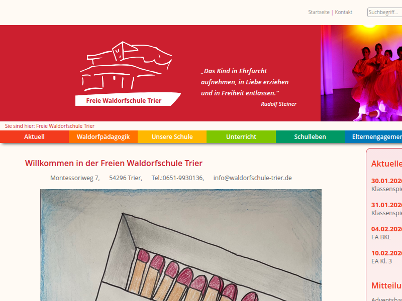 Demonstrieren für Klima und Frieden | Freie Waldorfschule Trier