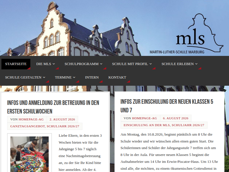 Ergebnis der SV-Wahl – Martin-Luther-Schule Marburg