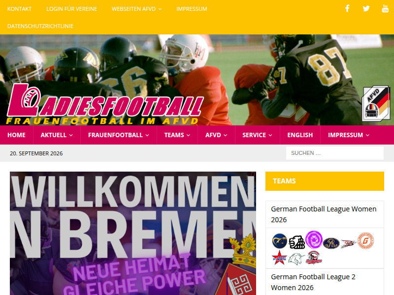 Saison – Ladiesfootball