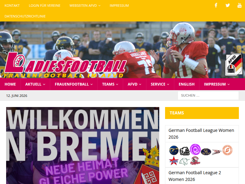 Geschichte des Frauenfootball in den USA – Ladiesfootball