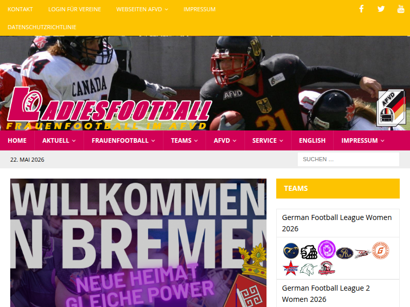 Saison – Ladiesfootball